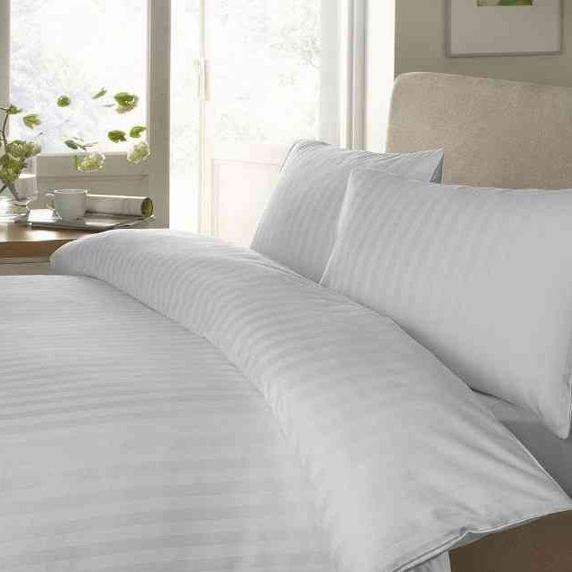 Lenjerie pat Double Satin 100% bumbac, dungi London